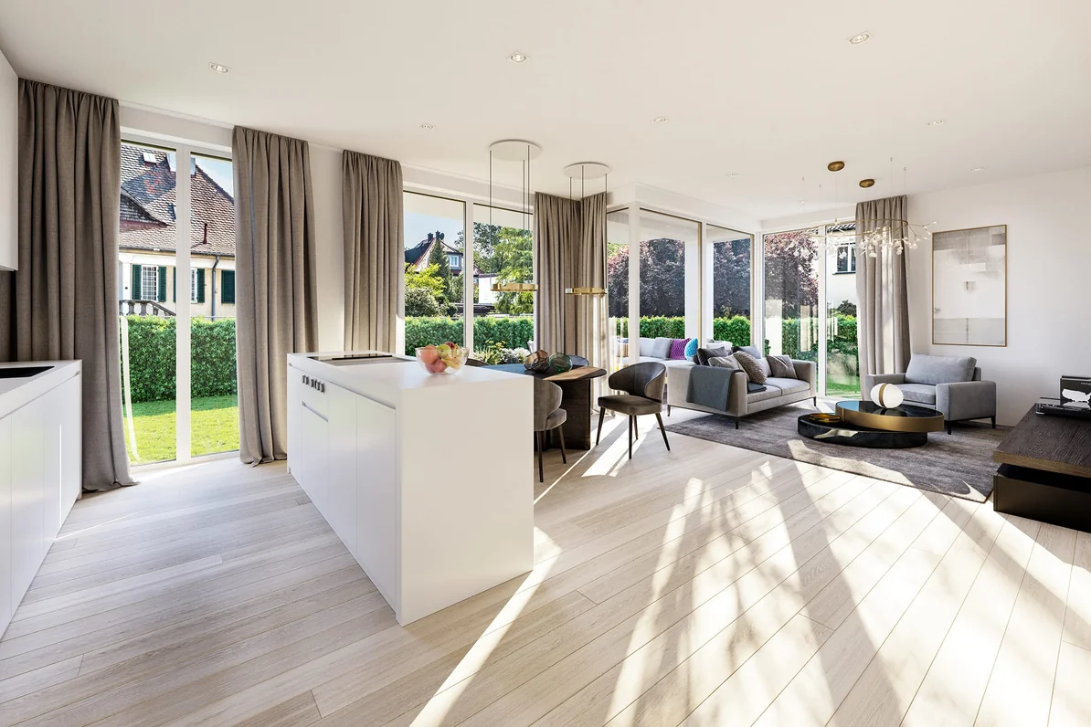 Blick in den Garten